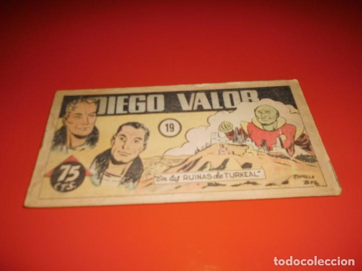 Tebeos: Diego Valor n&ordm; 19 - Ediciones Cid - Foto 1