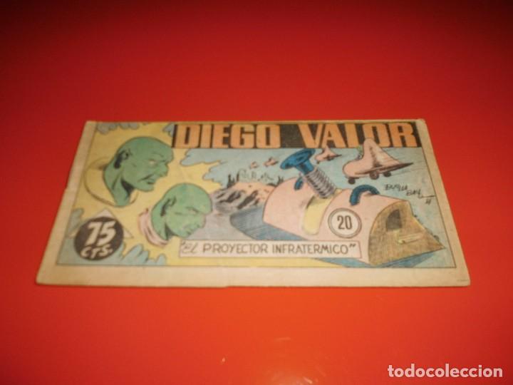 Tebeos: Diego Valor n&ordm; 20 - Ediciones Cid - Foto 1