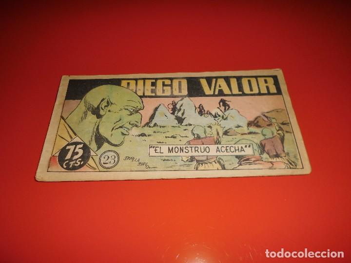 Tebeos: Diego Valor n&ordm; 23 - Ediciones Cid - Foto 1