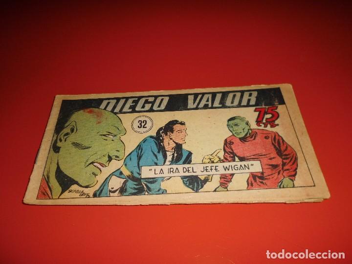 Tebeos: Diego Valor n&ordm; 32 - Ediciones Cid - Foto 1