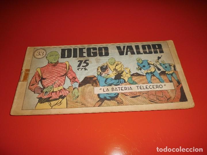 Tebeos: Diego Valor n&ordm; 33 - Ediciones Cid - Foto 1