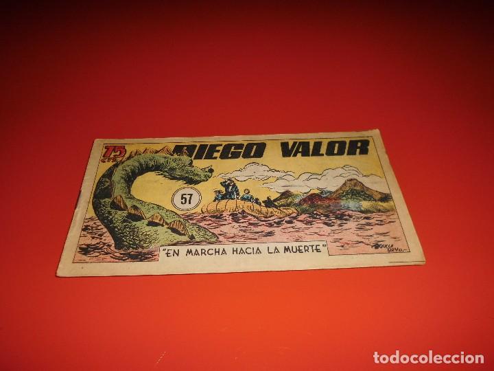 Tebeos: Diego Valor n&ordm; 57 - Ediciones Cid - Foto 1