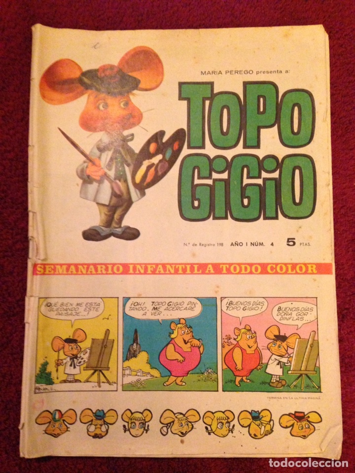 Tebeos: Tebeo 1963.- TOPO GIGIO. Numero, 4 - Foto 1