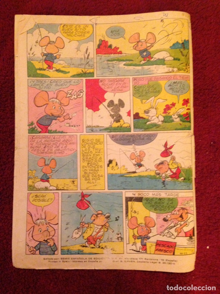 Tebeos: Tebeo 1963.- TOPO GIGIO, Numero. 22 - Foto 2