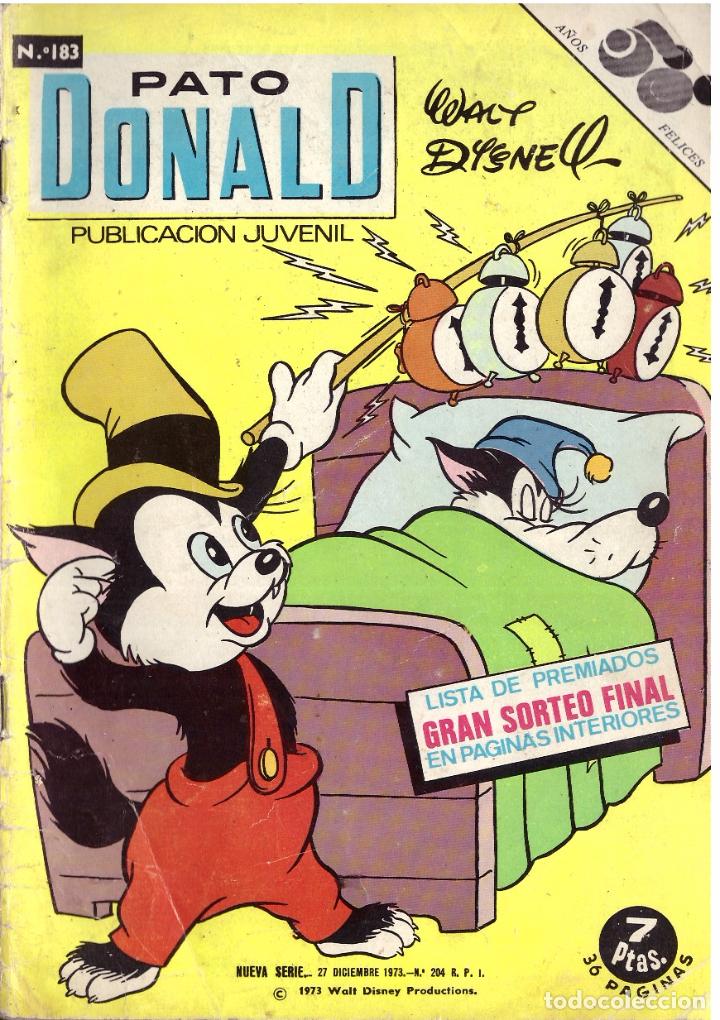 Tebeos: Comic Pato Donald - Walt Disney, n&ordm; 183 - Foto 1