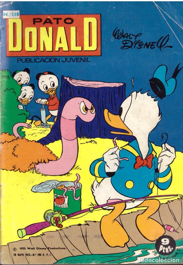 Tebeos: Comic Pato Donald - Walt Disney, n&ordm; 218 - Foto 1