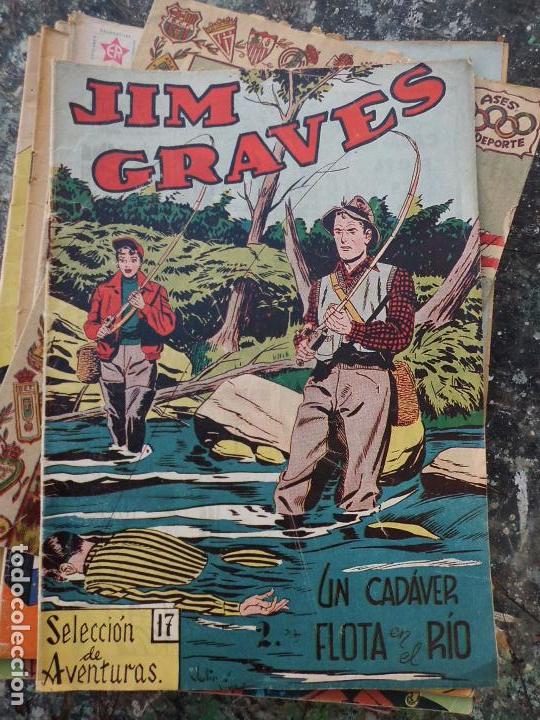 Tebeos: Tebeo c&oacute;mic Jim graves un cad&aacute;ver flota en el r&iacute;o CO-403 - Foto 1