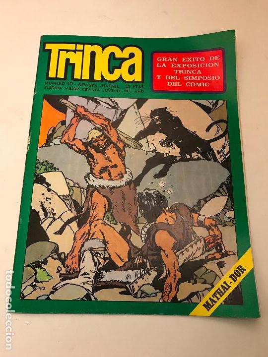 Tebeos: TRINCA N&ordm; 40. MATHAIDOR. DONCEL 1970 - Foto 1