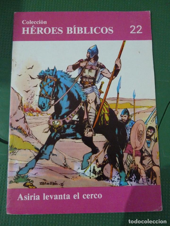 Tebeos: LOTE DE 20 NUMEROS DE LA COLECCION HEROES BIBLICOS - Foto 7