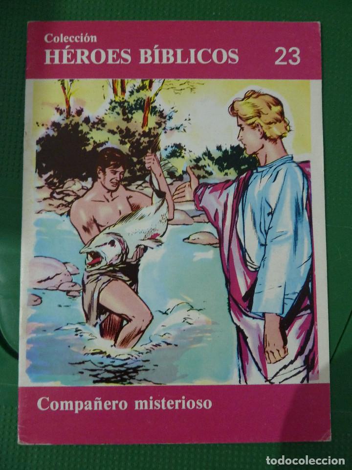 Tebeos: LOTE DE 20 NUMEROS DE LA COLECCION HEROES BIBLICOS - Foto 8