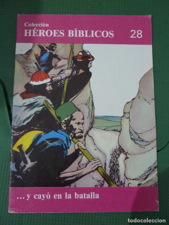 Tebeos: LOTE DE 20 NUMEROS DE LA COLECCION HEROES BIBLICOS - Foto 10