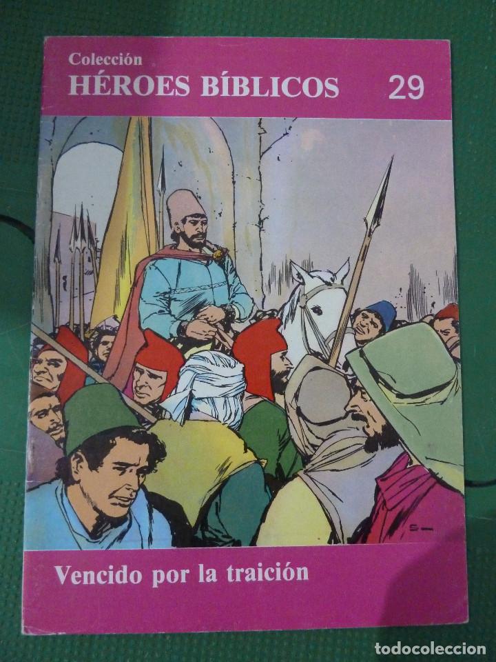 Tebeos: LOTE DE 20 NUMEROS DE LA COLECCION HEROES BIBLICOS - Foto 11