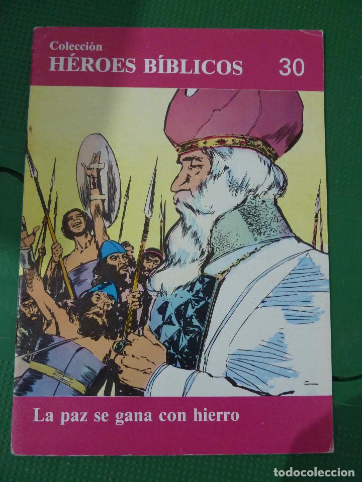 Tebeos: LOTE DE 20 NUMEROS DE LA COLECCION HEROES BIBLICOS - Foto 12