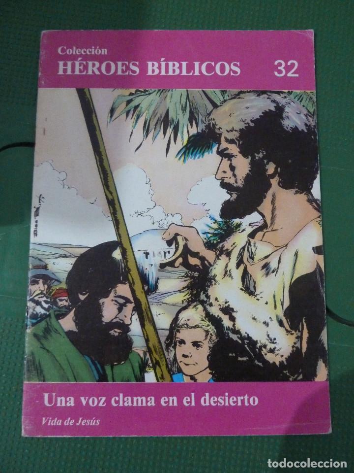 Tebeos: LOTE DE 20 NUMEROS DE LA COLECCION HEROES BIBLICOS - Foto 14