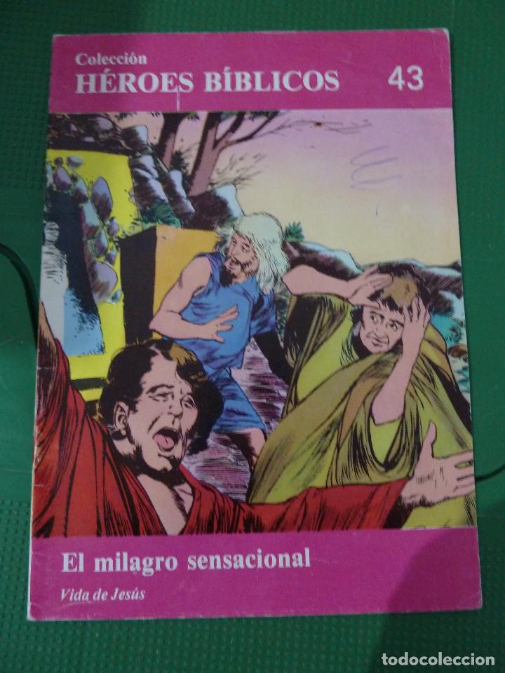 Tebeos: LOTE DE 20 NUMEROS DE LA COLECCION HEROES BIBLICOS - Foto 15