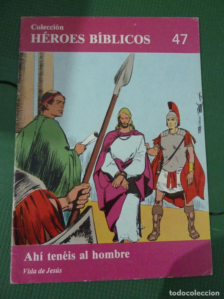 Tebeos: LOTE DE 20 NUMEROS DE LA COLECCION HEROES BIBLICOS - Foto 17