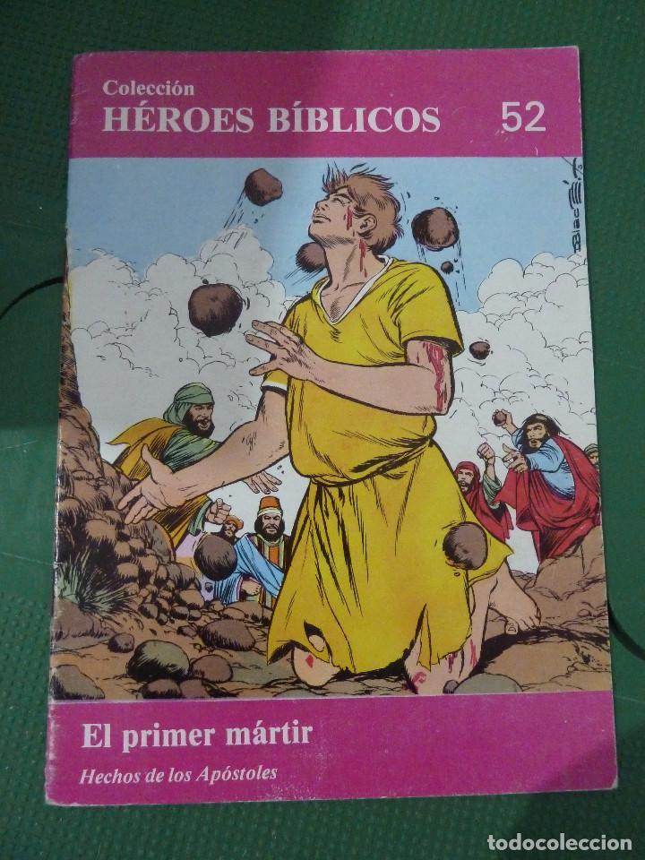 Tebeos: LOTE DE 20 NUMEROS DE LA COLECCION HEROES BIBLICOS - Foto 18