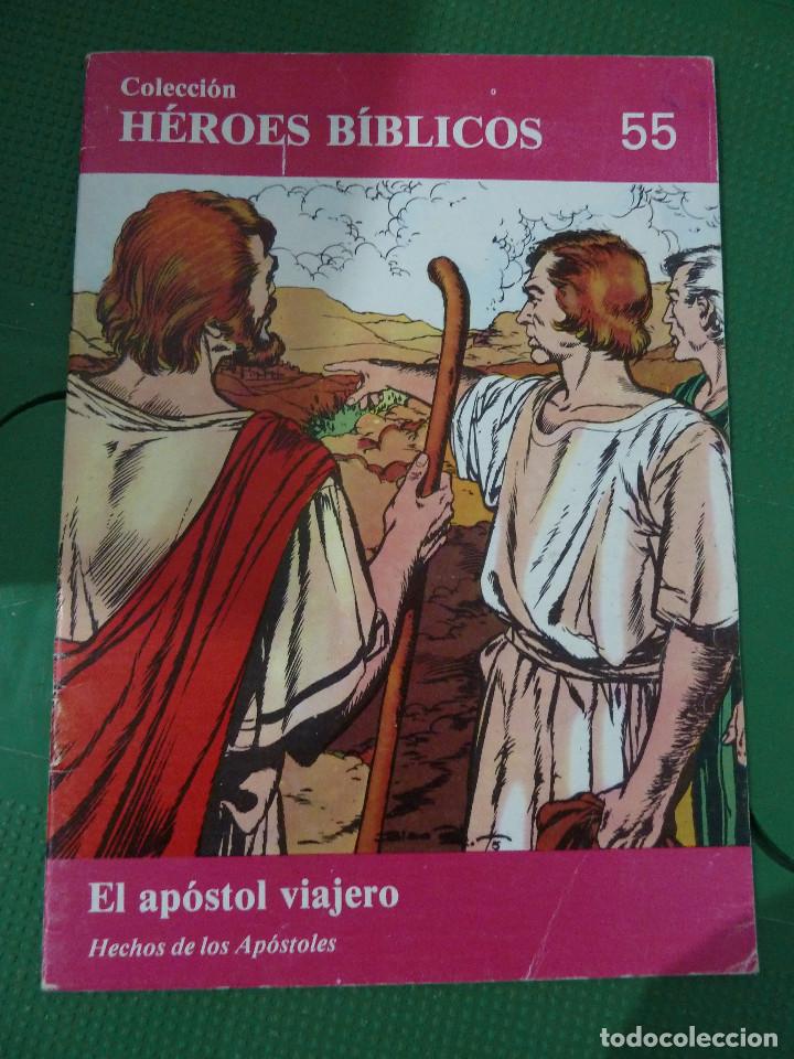 Tebeos: LOTE DE 20 NUMEROS DE LA COLECCION HEROES BIBLICOS - Foto 19