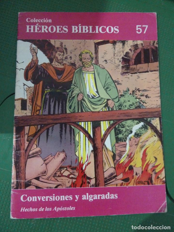 Tebeos: LOTE DE 20 NUMEROS DE LA COLECCION HEROES BIBLICOS - Foto 20