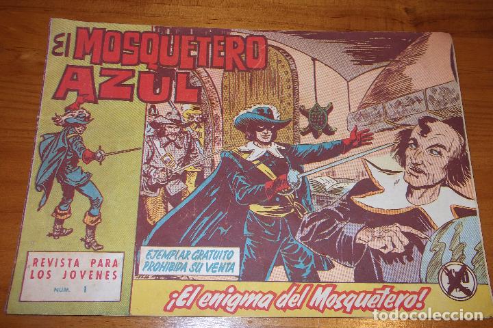 Tebeos: EL MOSQUETERO AZUL N&ordm; 1 / BRUGUERA ORIGINAL - Foto 1