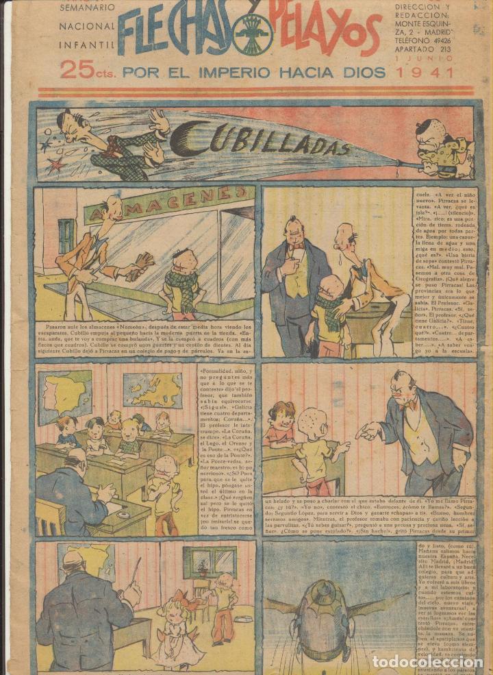 Tebeos: Flechas y Pelayos n&ordm;  130. Fe y Jons  1938. - Foto 1