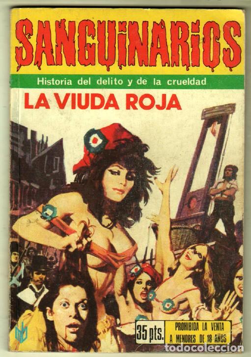Tebeos: SANGUINARIOS N&ordm; 1 - 1976 - LA VIUDA ROJA - Foto 1