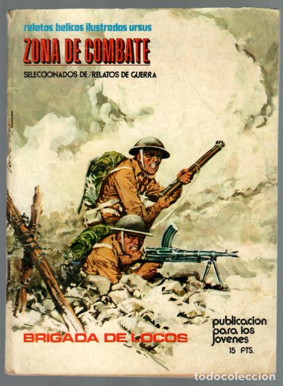 Tebeos: ZONA DE COMBATE N&ordm; 3 URSUS 1973 - 52 PGS. 20,5 X 15 CMS. - Foto 1