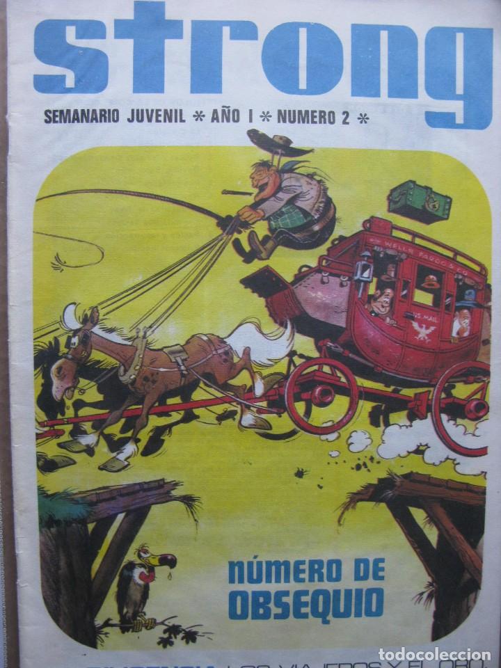 Tebeos: STRONG. SEMANARIO JUVENIL * A&Ntilde;O I * N&Uacute;MERO 2 * - Foto 1