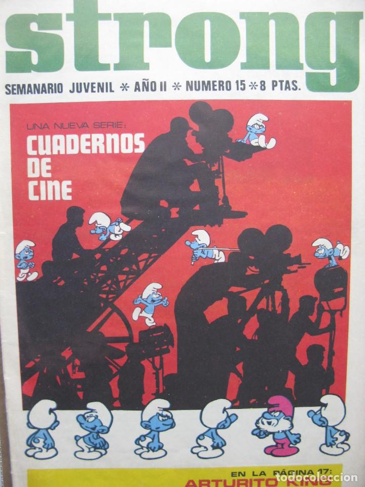 Tebeos: STRONG. SEMANARIO JUVENIL * A&Ntilde;O II * N&Uacute;MERO 15 - Foto 1