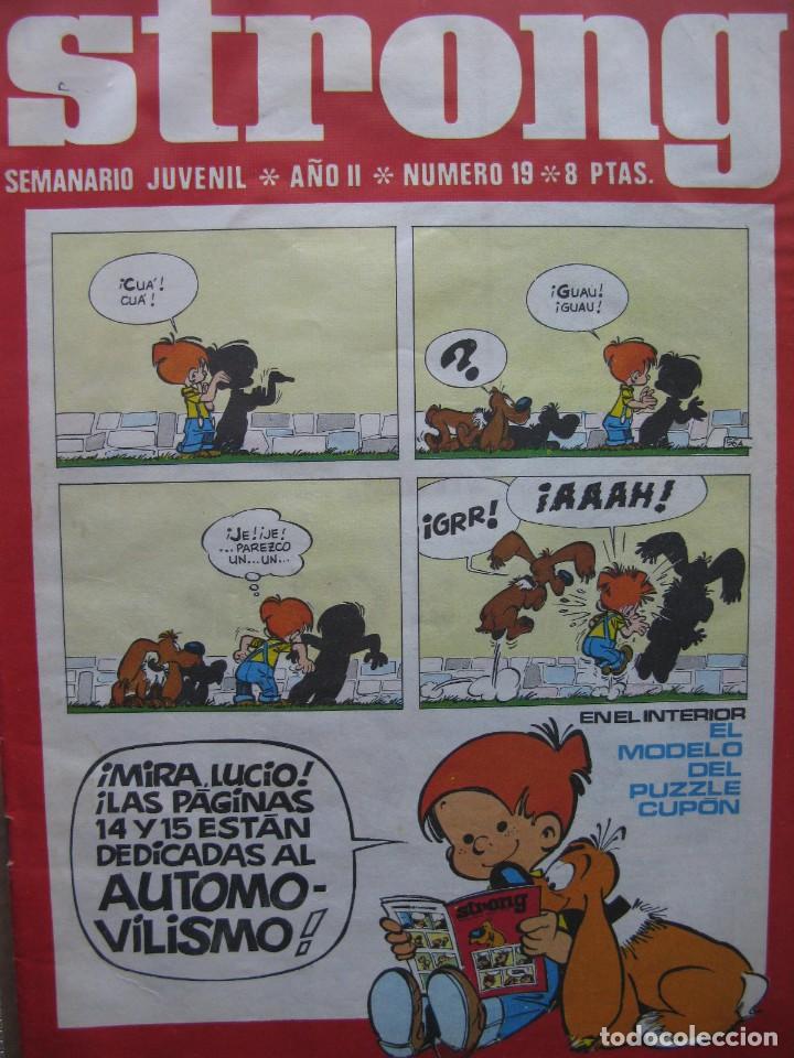 Tebeos: STRONG. SEMANARIO JUVENIL * A&Ntilde;O II * N&Uacute;MERO 19 - Foto 1