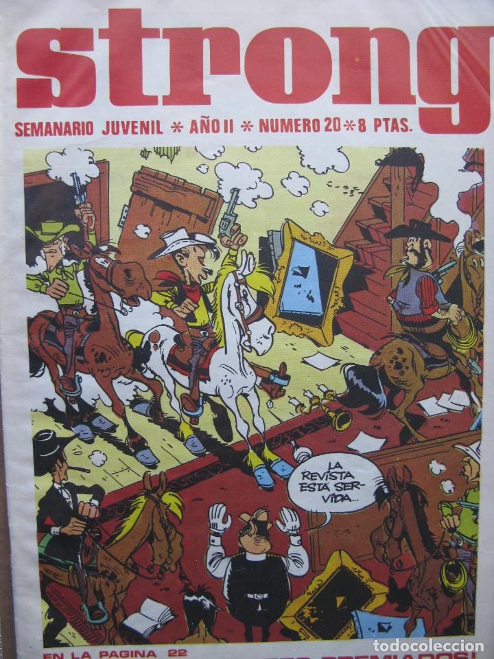 Tebeos: STRONG. SEMANARIO JUVENIL * A&Ntilde;O II * N&Uacute;MERO 20 - Foto 1
