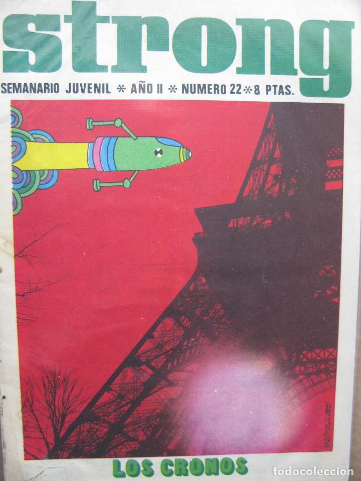 Tebeos: STRONG. SEMANARIO JUVENIL * A&Ntilde;O II * N&Uacute;MERO 22 - Foto 1