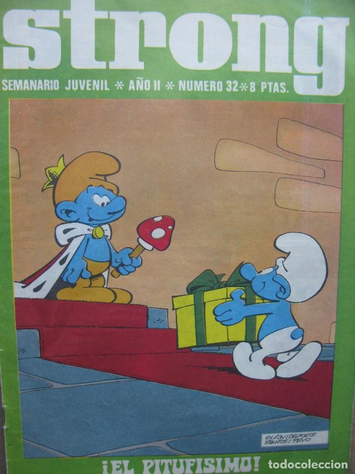 Tebeos: STRONG. SEMANARIO JUVENIL * A&Ntilde;O II * N&Uacute;MERO 32 - Foto 1