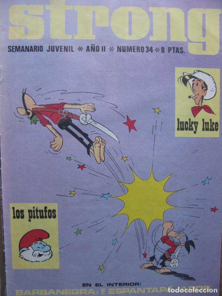 Tebeos: STRONG. SEMANARIO JUVENIL * A&Ntilde;O II * N&Uacute;MERO 34 - Foto 1