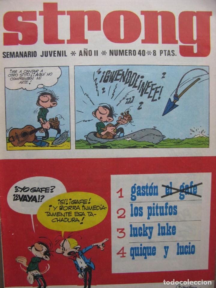 Tebeos: - STRONG. SEMANARIO JUVENIL * A&Ntilde;O II * N&Uacute;MERO 40 - Foto 1