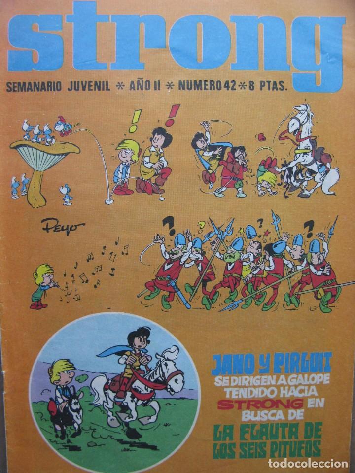 Tebeos: STRONG. SEMANARIO JUVENIL * A&Ntilde;O II * N&Uacute;MERO 42 - Foto 1