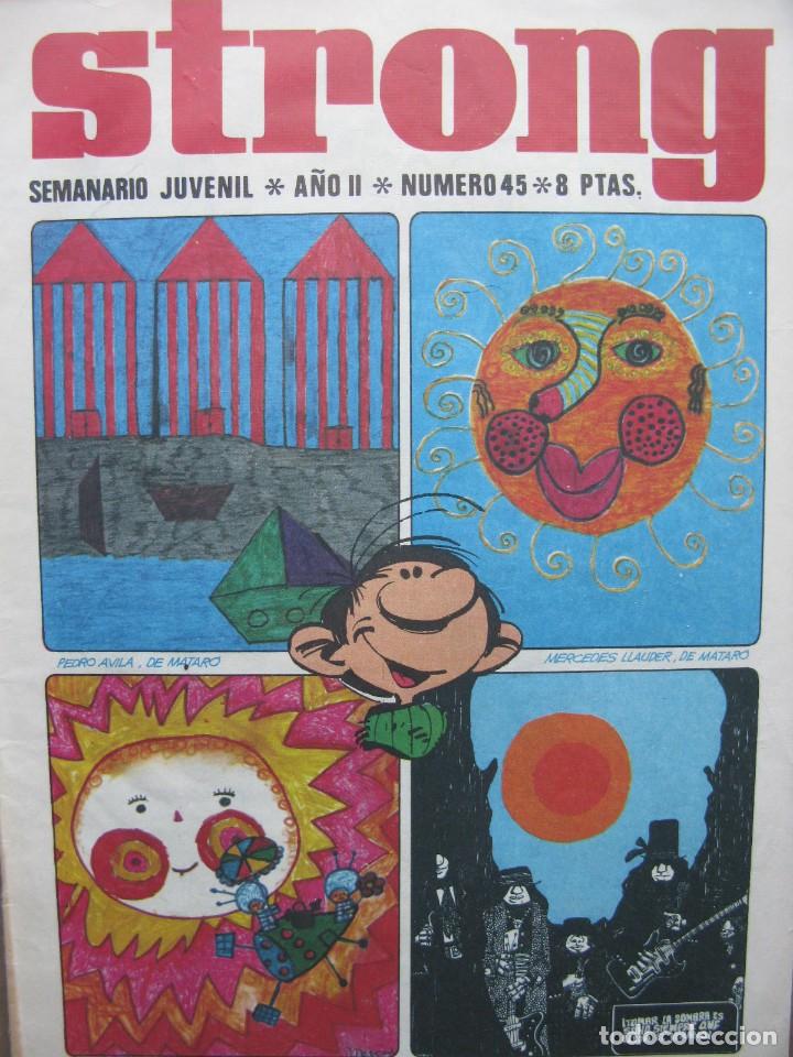 Tebeos: - STRONG. SEMANARIO JUVENIL * A&Ntilde;O II * N&Uacute;MERO 45 - Foto 1