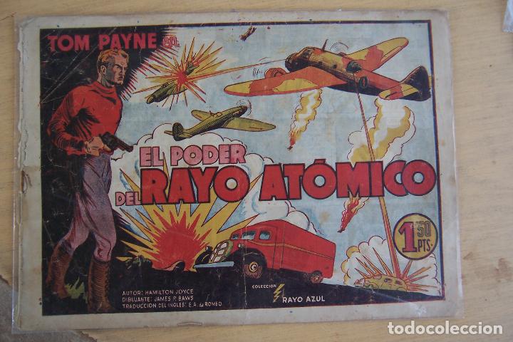 Tebeos: fiac, tom payne n&ordm; el poder del rayo at&oacute;mico, dos posibilidades - Foto 1