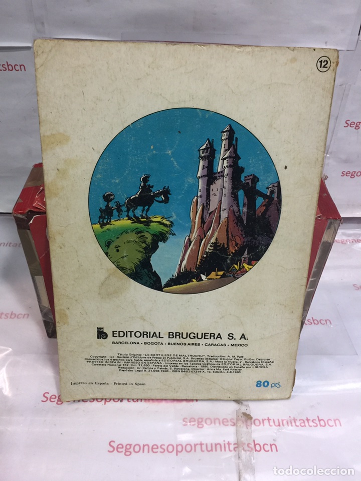 Tebeos: Los pitufos - El sortilegio de Malasombra - edici&oacute;n ole- numero 12 - Foto 3