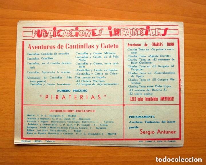 Tebeos: Charles Tonn - El tesoro oculto - Ediciones Lerso 1945 - Foto 5