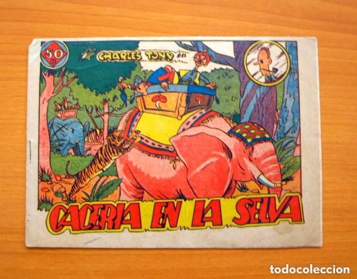 Tebeos: Charles Tonn - Caceria en la selva - Ediciones Lerso 1945