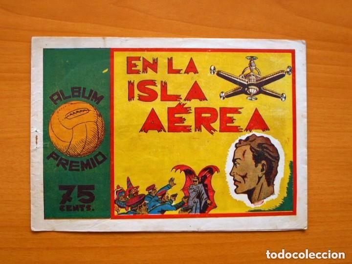 Tebeos: &Aacute;lbum Premio - n&ordm; 8 En la isla a&eacute;rea - Ediciones PROA 1944 - Foto 1