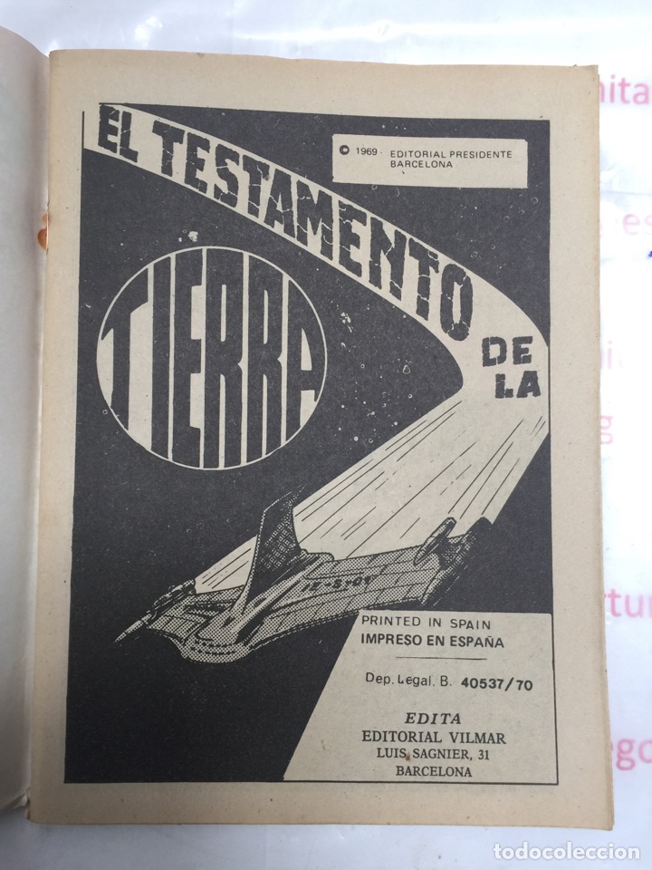 Tebeos: STARTRIP supervivencia gal&aacute;ctica . Editorial VILMAR a&ntilde;o 1969 - Foto 3
