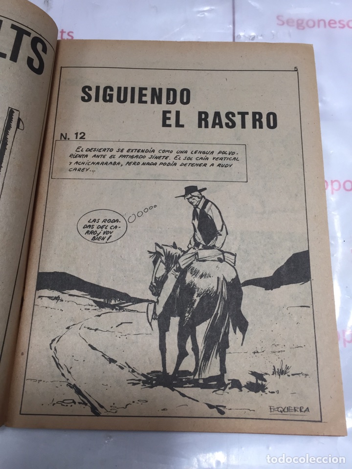 Tebeos: LA CONQUISTA DEL OESTE siguiendo el rastro . Editorial VILMAR - Foto 4