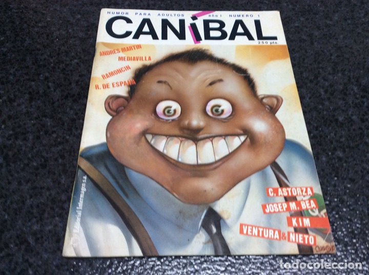 Tebeos: CANIBAL A&Ntilde;O 1 N&ordm; 1 -ED. EDITORIAL INTERMAGEN - Foto 1