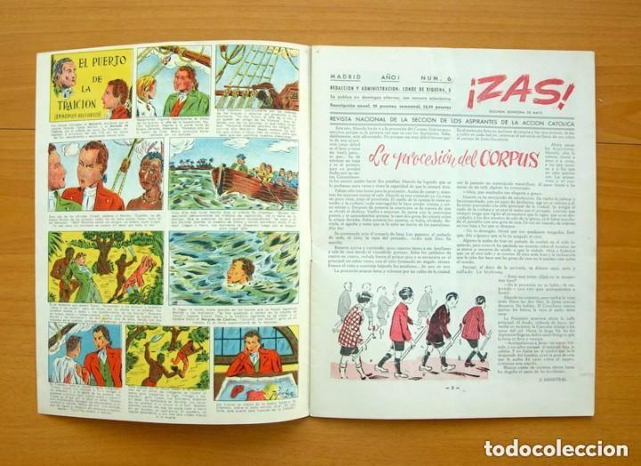 Tebeos: Zas, n&ordm; 6 - Editorial A.A. Cat&oacute;lica 1945 - Foto 2
