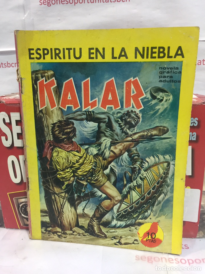 Tebeos: Kalar - esp&iacute;ritu en la niebla - numero 12 - ediciones boixher - Foto 1