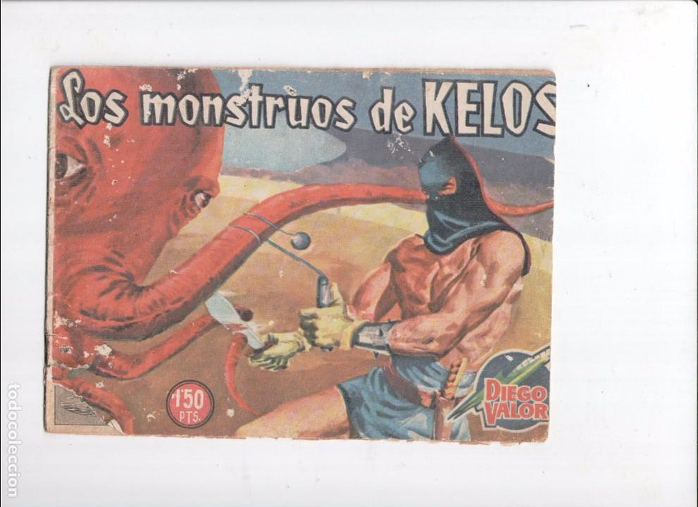Tebeos: DIEGO VALOR N&ordm; 7 -EDICIONES CID 1957- ORIGINAL - Foto 1