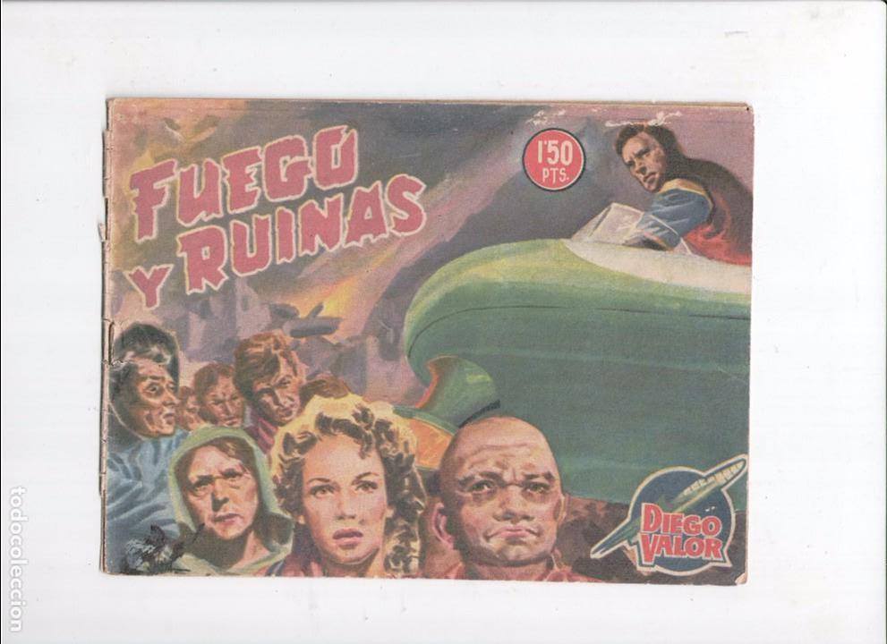 Tebeos: DIEGO VALOR N&ordm; 36 -EDICIONES CID 1957- ORIGINAL - Foto 1
