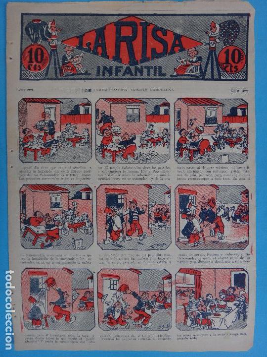 Tebeos: LA RISA INFANTIL N&ordm; 422 , MARCO , ORIGINAL , CL - Foto 1